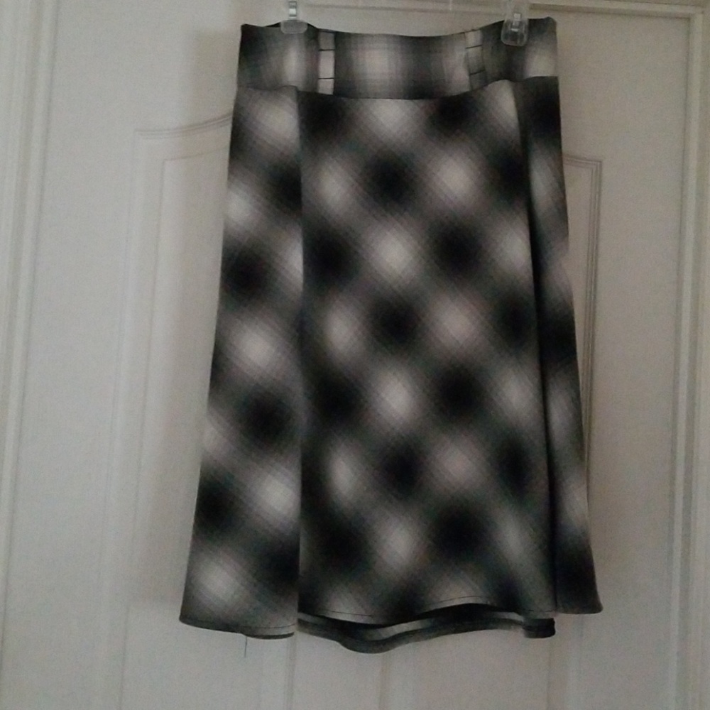 Black and white skirt